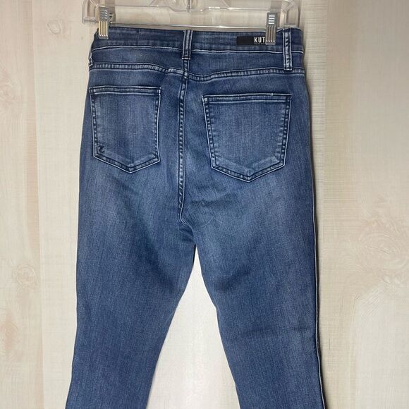 Kut from the Kloth Connie Fab AB ankle skinny distressed jeans, size 4‎ - Picture 5 of 16